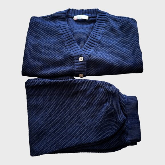 FREE PEOPLE Hailee Cardi Set | Navy - Picture 13 of 13